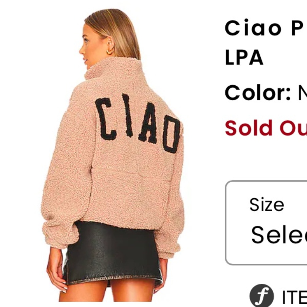 Brand new revolve LPA teddy sweater size M
sold out everywhere